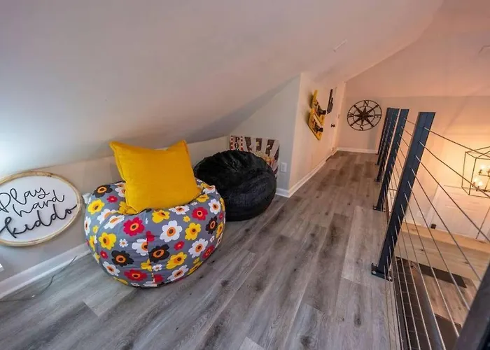 Family Beach Retreat W/Fun Loft Space, Firepit